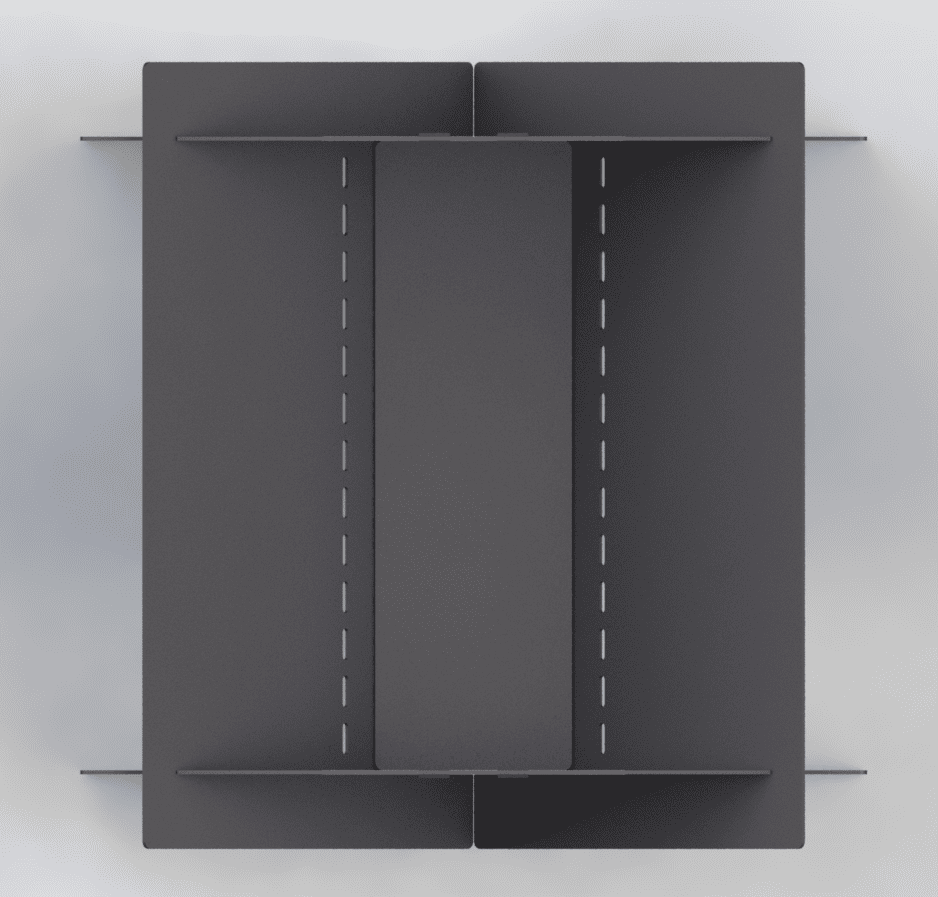 Quadro 39" Fire Pit. DXF files for laser, plasma cutting. Фото 6