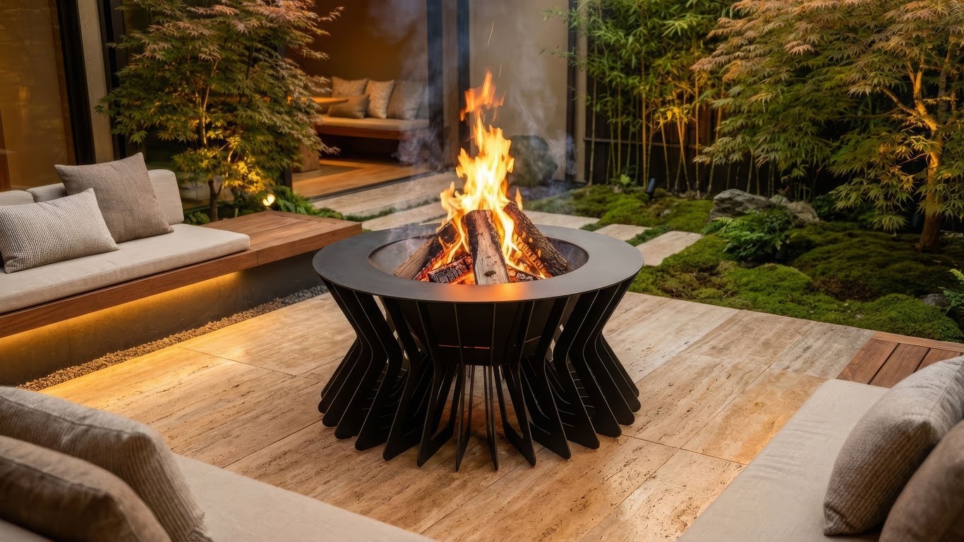 Fly Fire Pit. DXF, SVG files for laser, plasma cutting