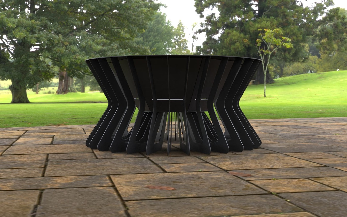 Fly Fire Pit. DXF, SVG files for laser, plasma cutting. Фото 8