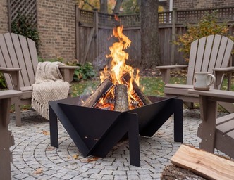 Quadro M 31" Fire Pit. DXF files for laser, plasma cutting