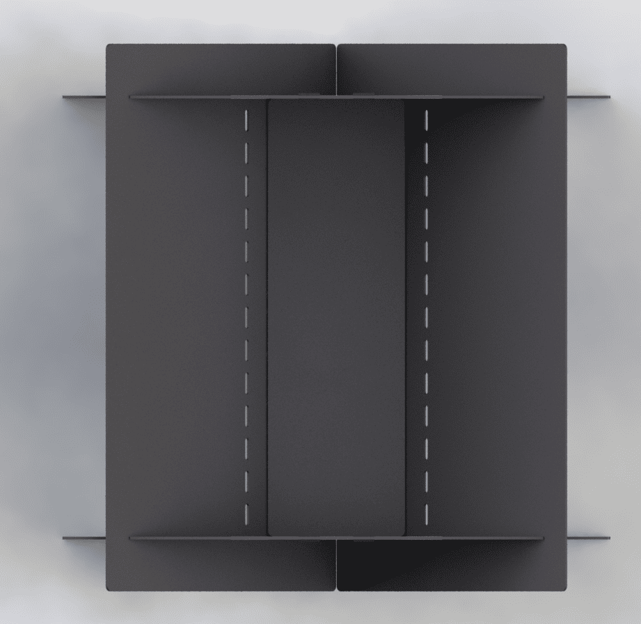 Quadro M 39" Fire Pit. DXF files for laser, plasma cutting. Фото 7