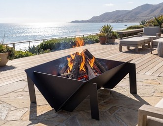 Quadro M 39" Fire Pit. DXF files for laser, plasma cutting