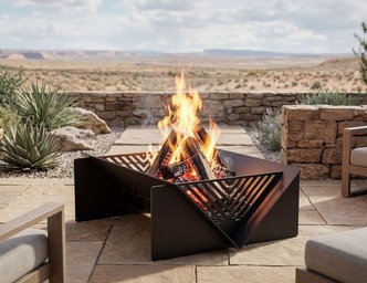 Quadro Line 31" Fire Pit. DXF files for laser, plasma cutting