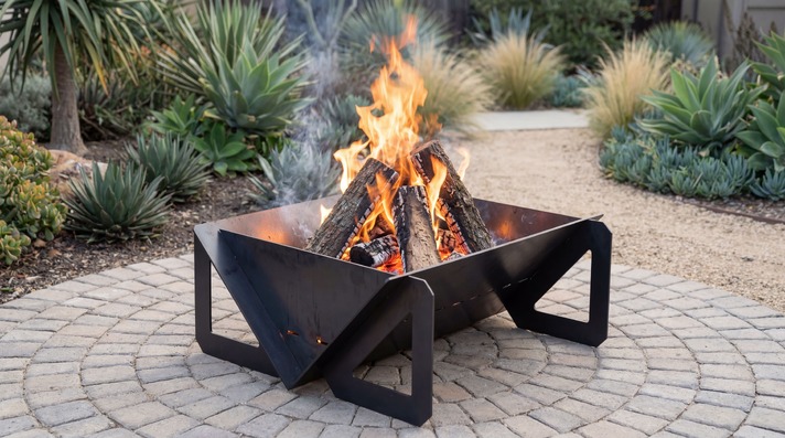 Quadro Light 31" Fire Pit. DXF files for laser, plasma cutting