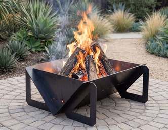 Quadro Light 31" Fire Pit. DXF files for laser, plasma cutting