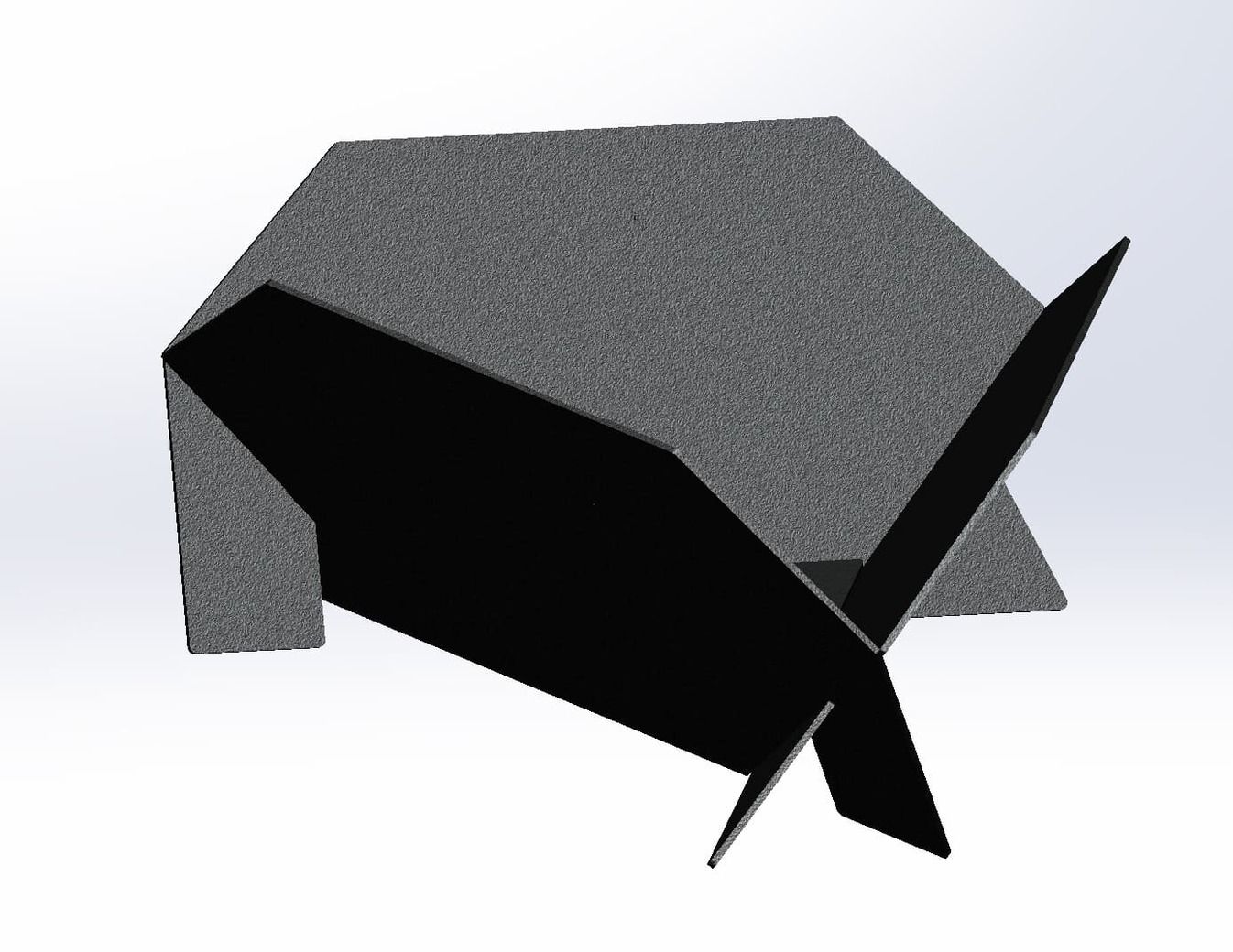 24-Inch Triangular Fire Pit. DXF files for laser, plasma cutting. Фото 5