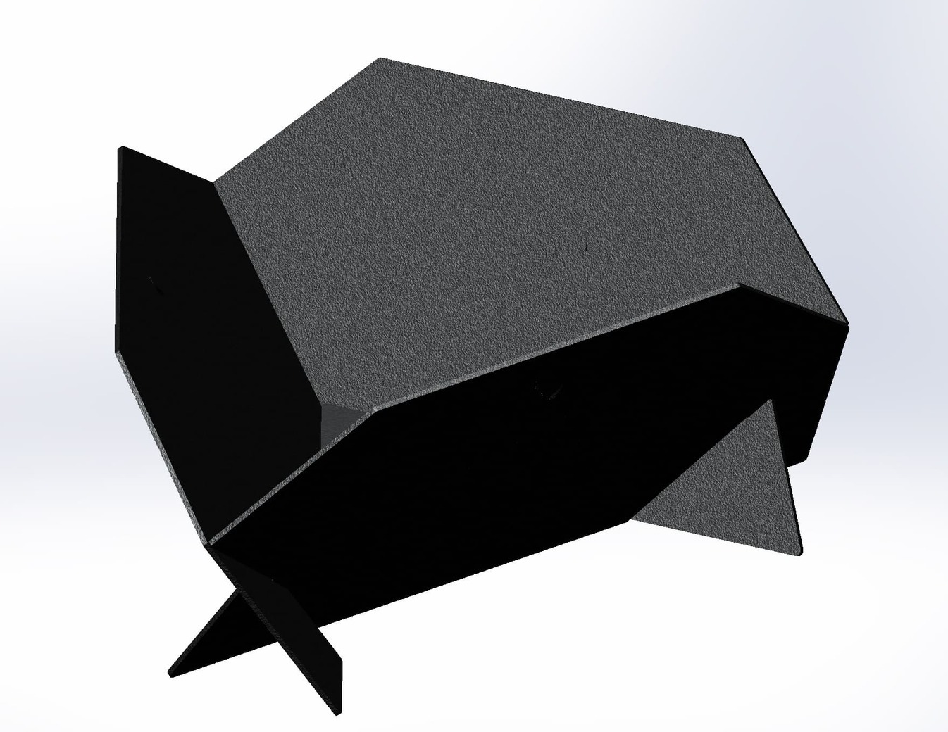 24-Inch Triangular Fire Pit. DXF files for laser, plasma cutting. Фото 8