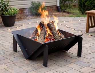 Quadro M 23" Fire Pit. DXF files for laser, plasma cutting