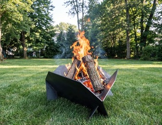 39-Inch Triangular Fire Pit. DXF files for laser, plasma cutting