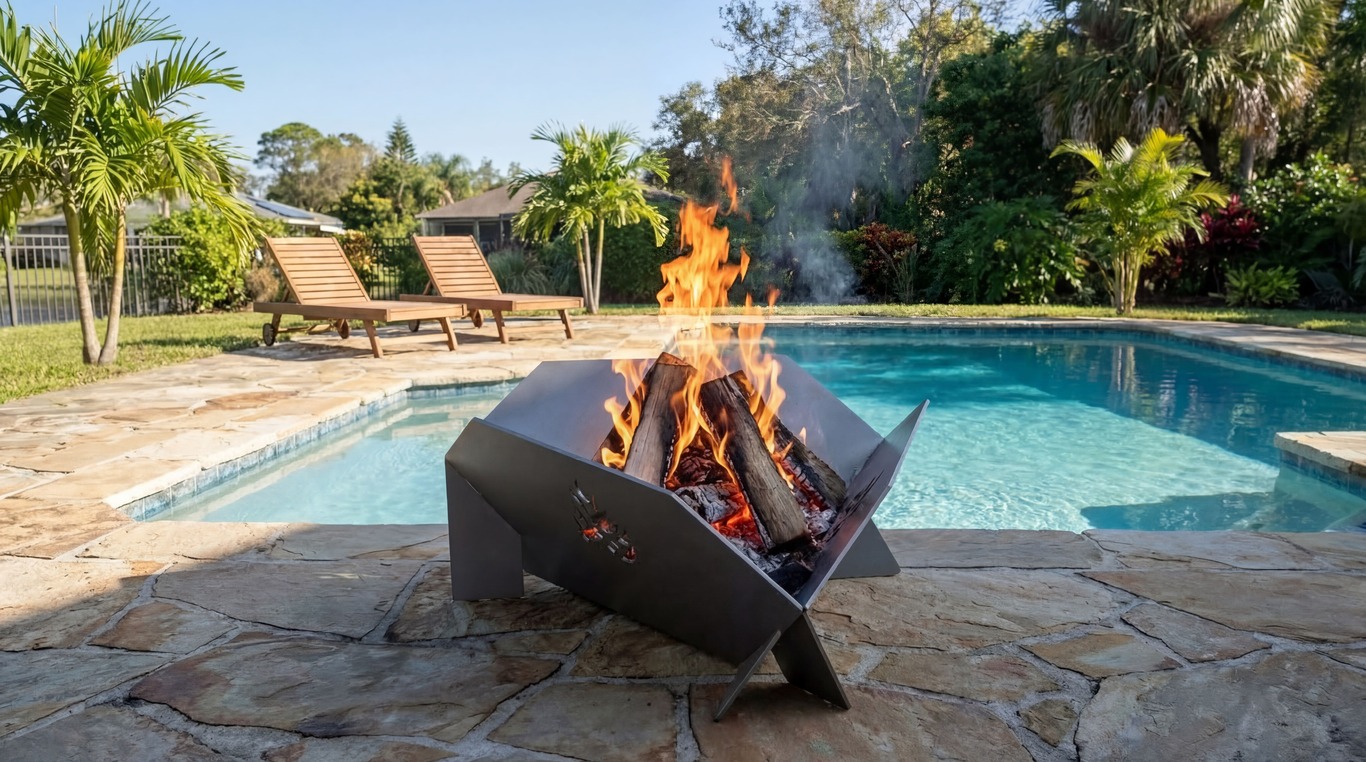 24-Inch Triangular Fire Pit V2. DXF files for laser, plasma cutting. Фото 2