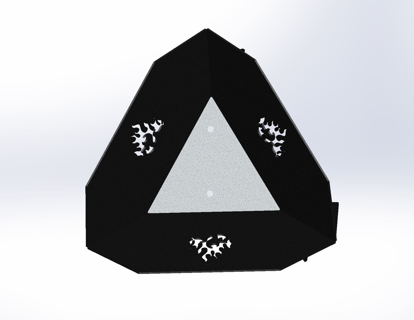 Braciere Triangolare V2 800 mm. File DXF per taglio laser, plasma. Фото 7
