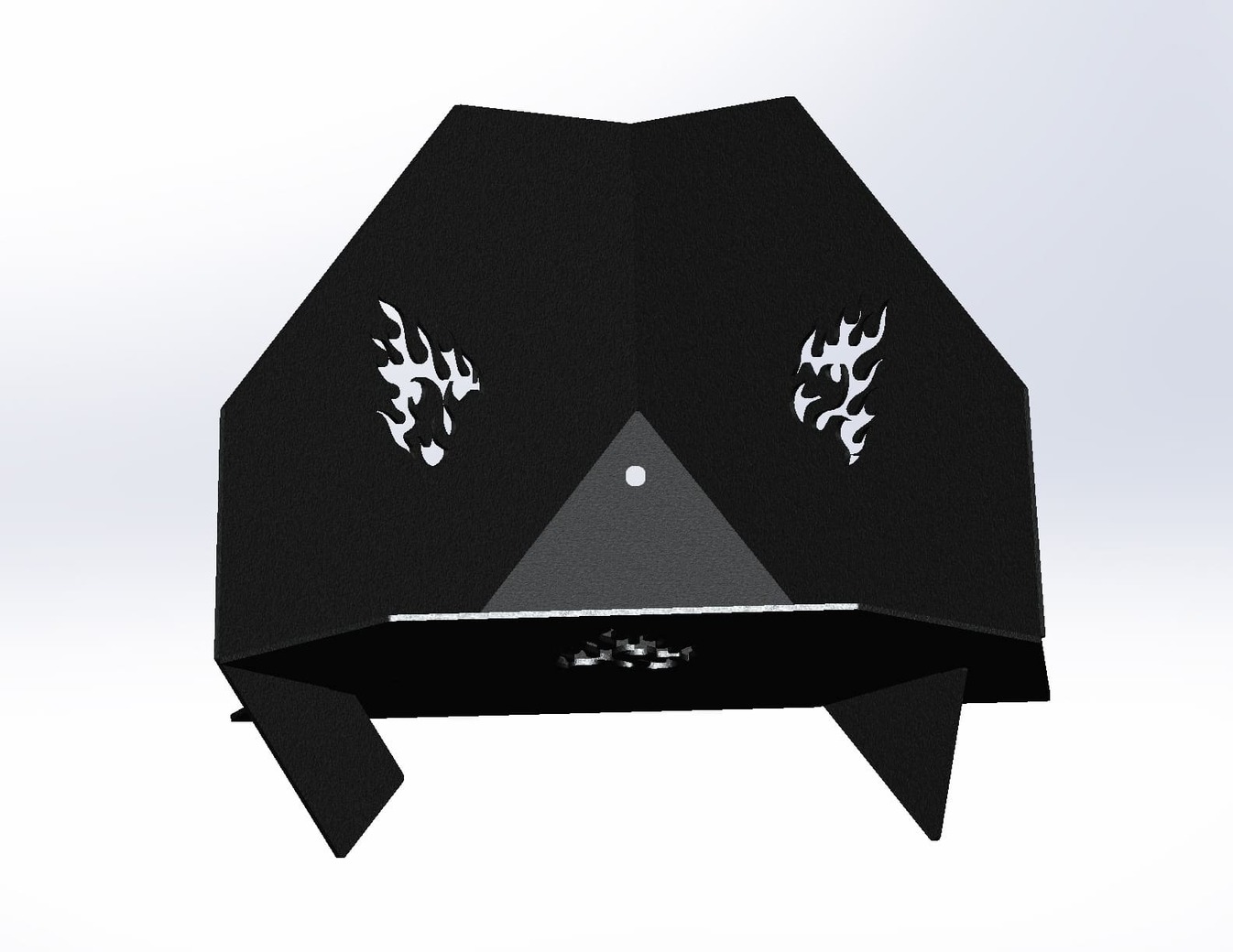 Braciere Triangolare V2 800 mm. File DXF per taglio laser, plasma. Фото 6