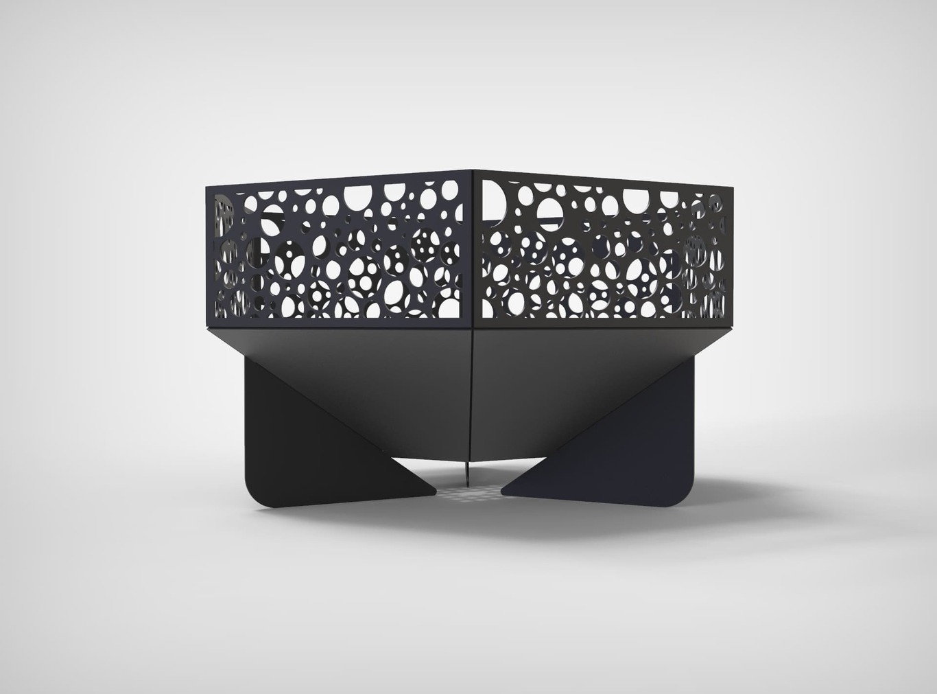 Hexagon Fire Pit V3. DXF files for laser, plasma cutting. Фото 8