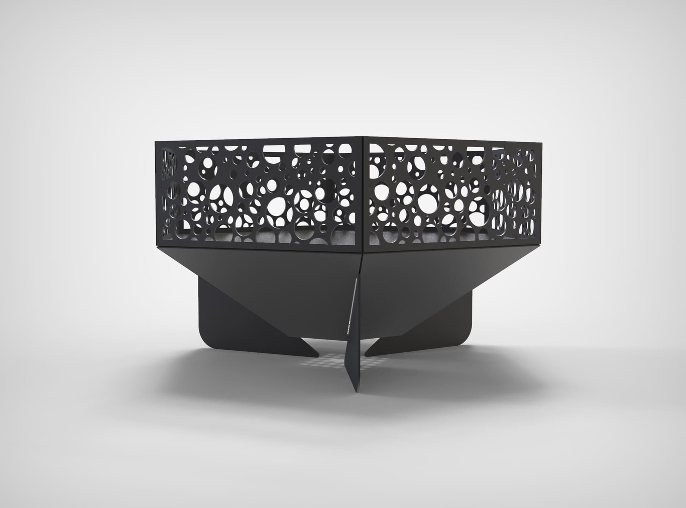 Hexagon Fire Pit V3. DXF files for laser, plasma cutting. Фото 7