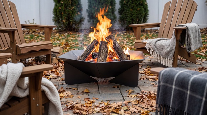 Hexagon Fire Pit V4. DXF files for laser, plasma cutting