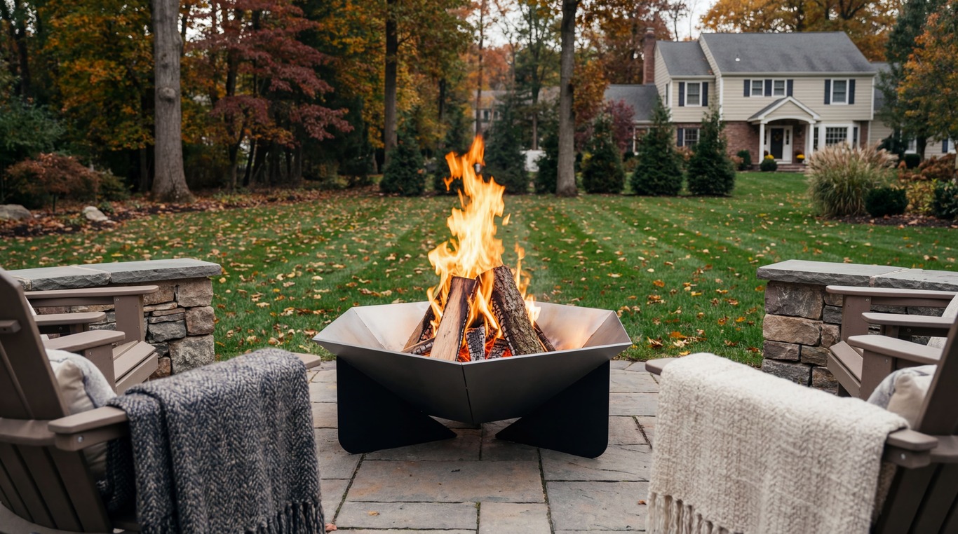 Hexagon Fire Pit V4. DXF files for laser, plasma cutting. Фото 2