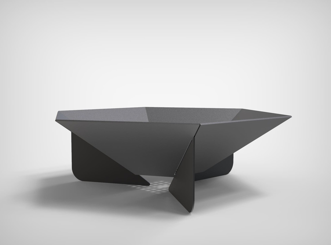 Hexagon Fire Pit V4. DXF files for laser, plasma cutting. Фото 8