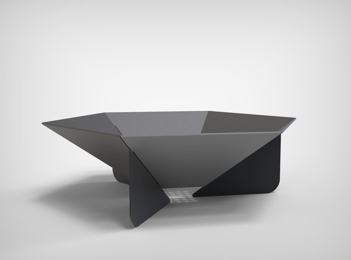 Hexagon Fire Pit V4. DXF files for laser, plasma cutting. Фото 9