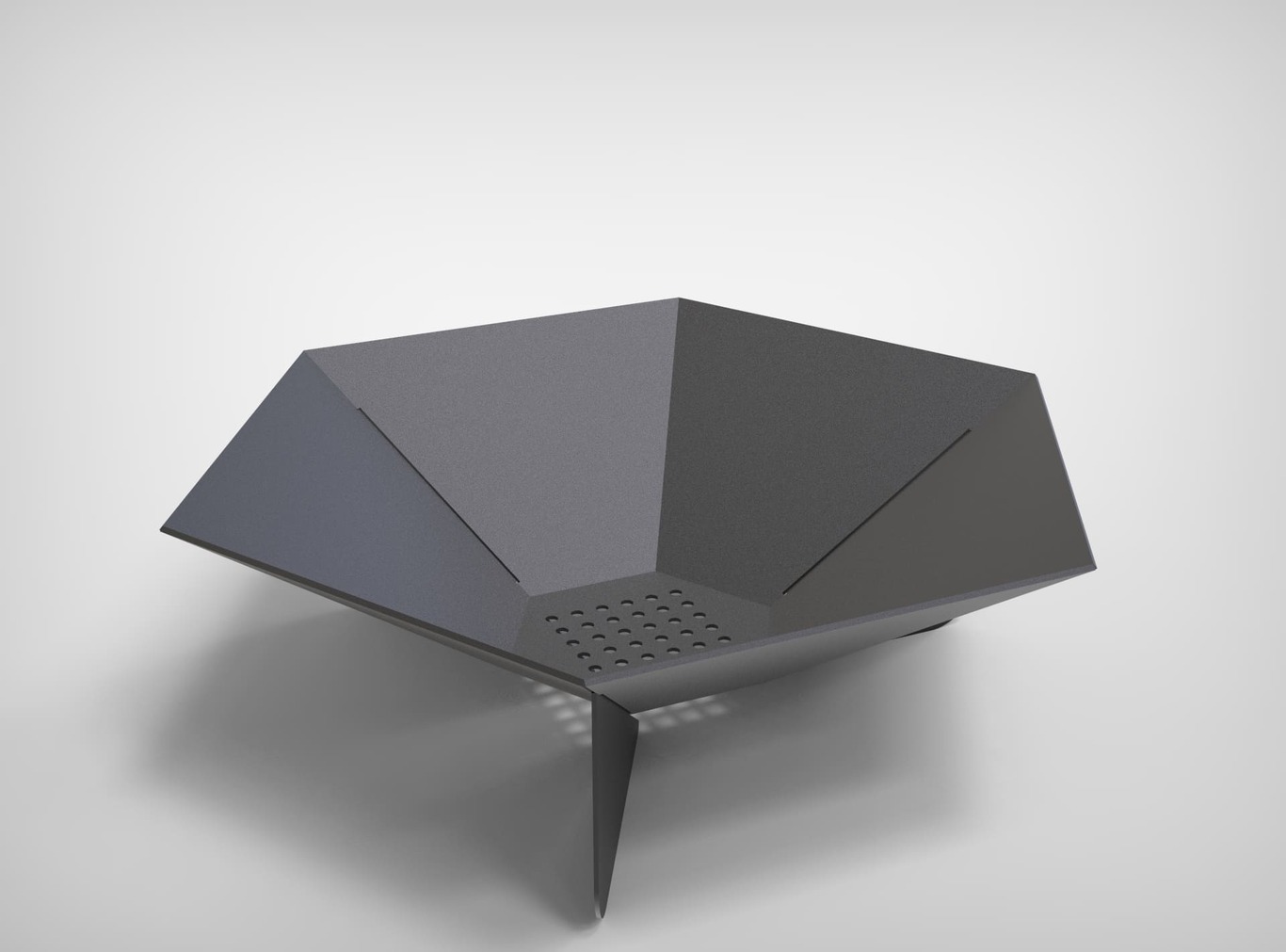 Hexagon Fire Pit V4. DXF files for laser, plasma cutting. Фото 11