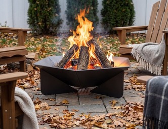 Hexagon Fire Pit V4. DXF files for laser, plasma cutting