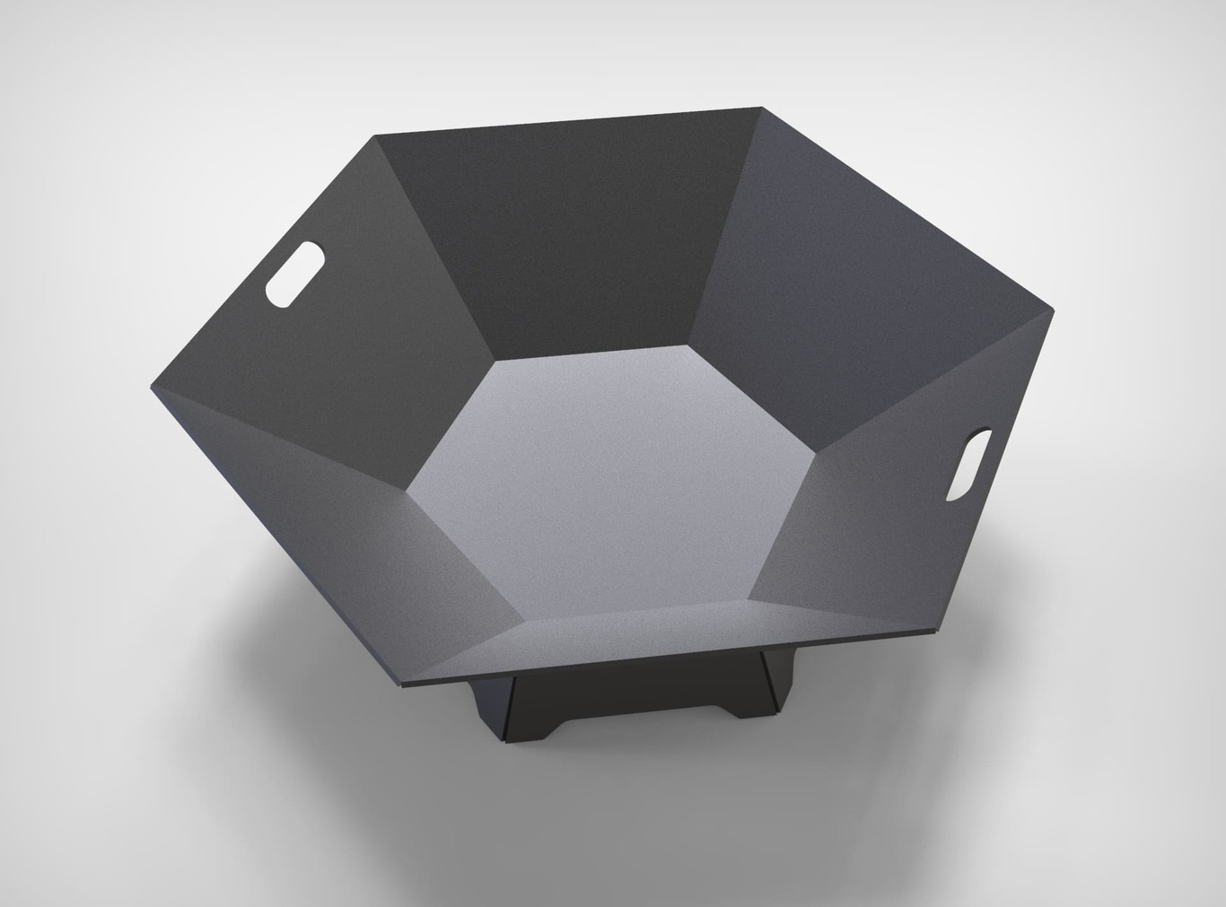 Hexagon Fire Pit V6. DXF files for laser, plasma cutting. Фото 6