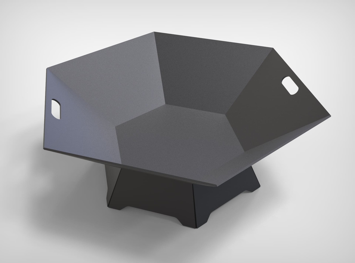 Hexagon Fire Pit V6. DXF files for laser, plasma cutting. Фото 10
