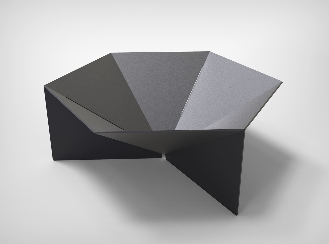 Hexagon Fire Pit V7. DXF files for laser, plasma cutting. Фото 7