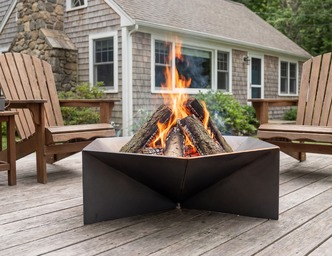 Hexagon Fire Pit V7. DXF files for laser, plasma cutting