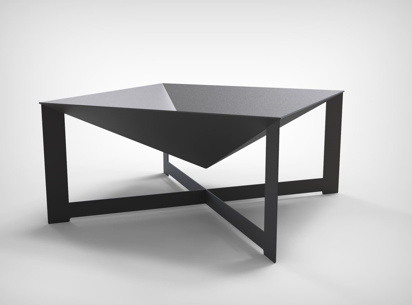 Square Fire Pit. DXF files for laser, plasma cutting. Фото 4