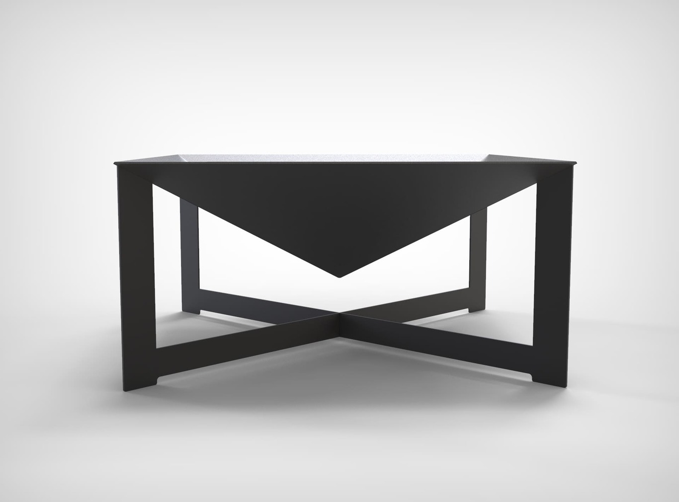 Square Fire Pit. DXF files for laser, plasma cutting. Фото 7