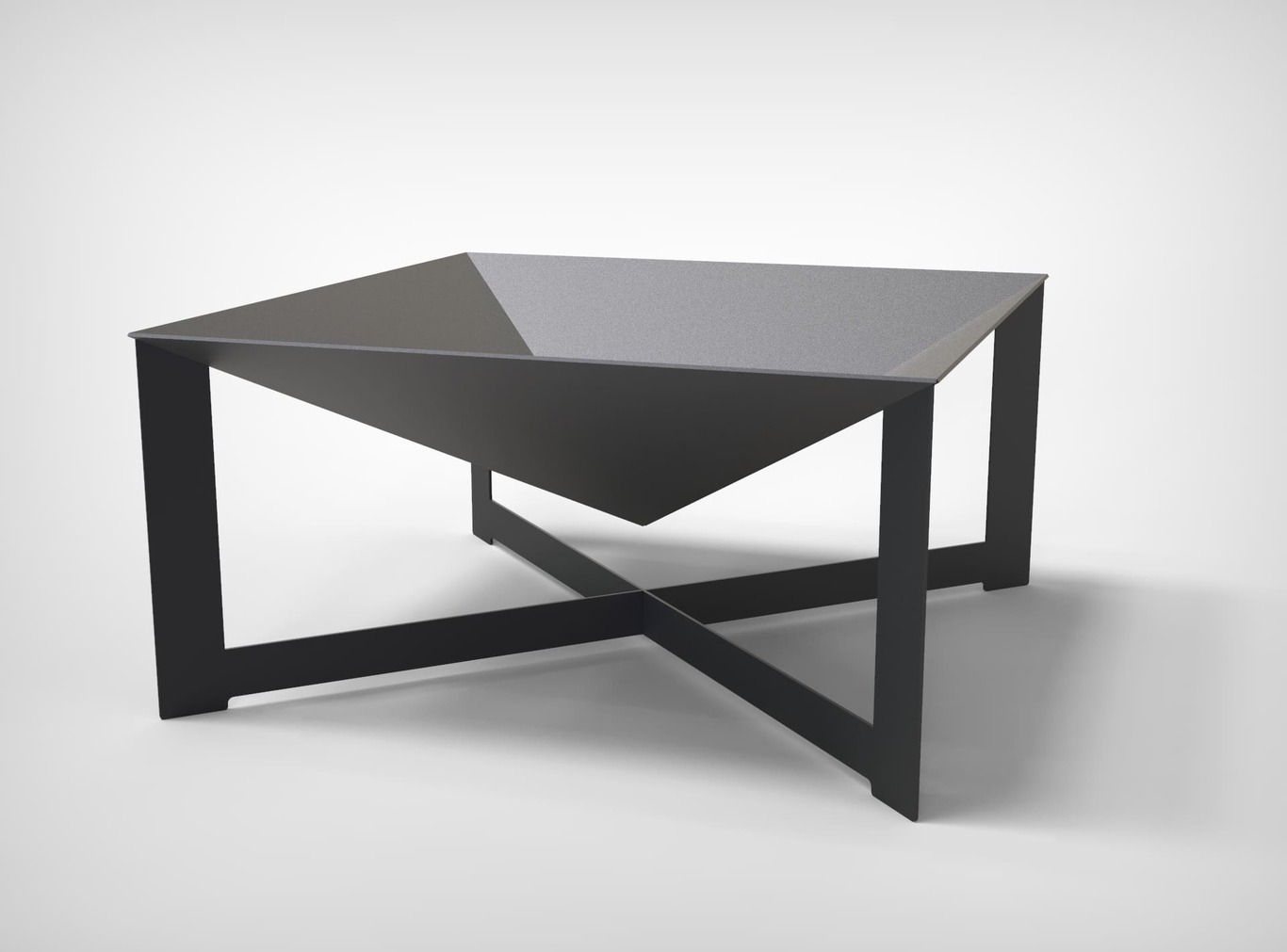 Square Fire Pit. DXF files for laser, plasma cutting. Фото 8