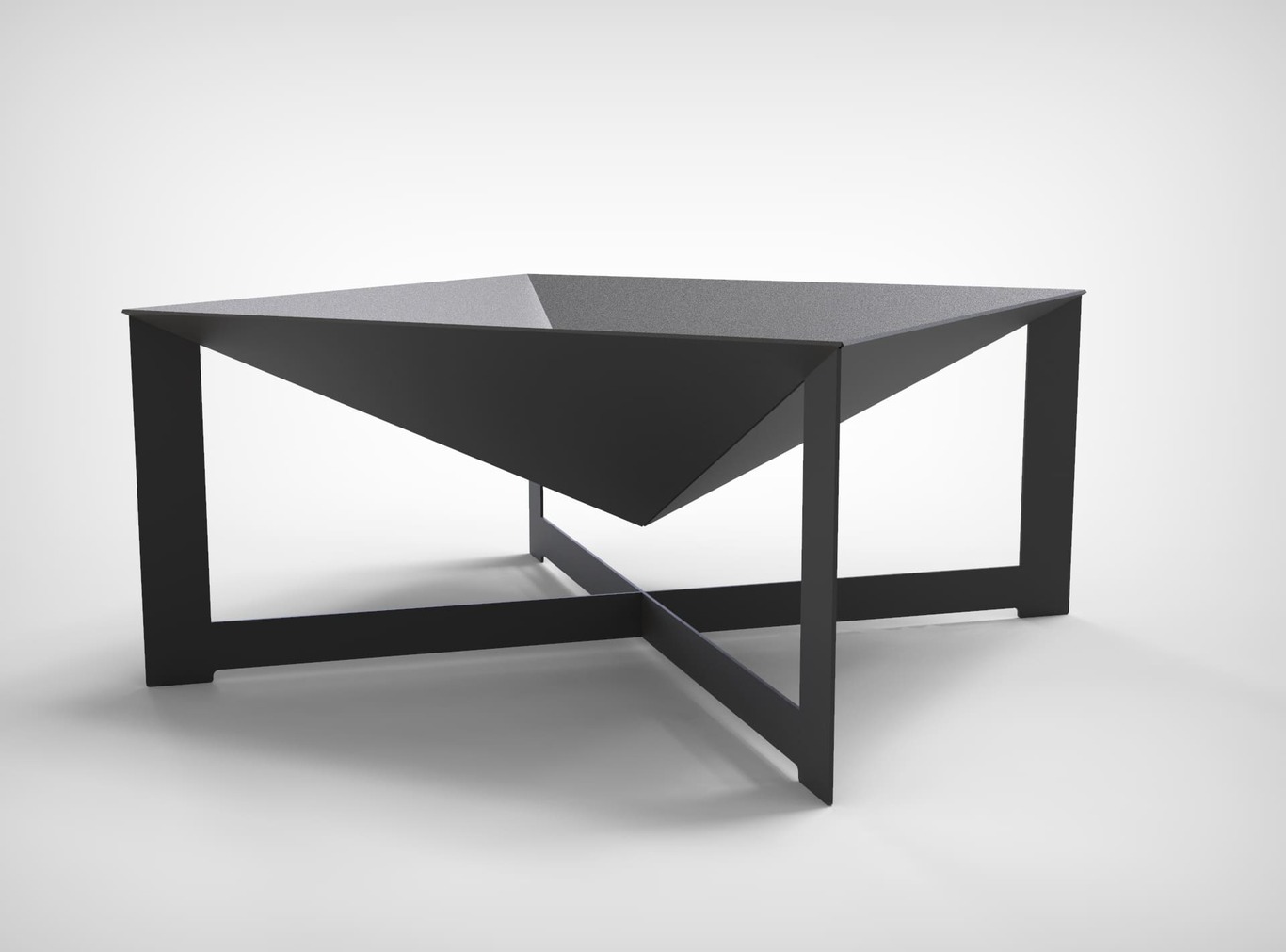 Square Fire Pit. DXF files for laser, plasma cutting. Фото 9