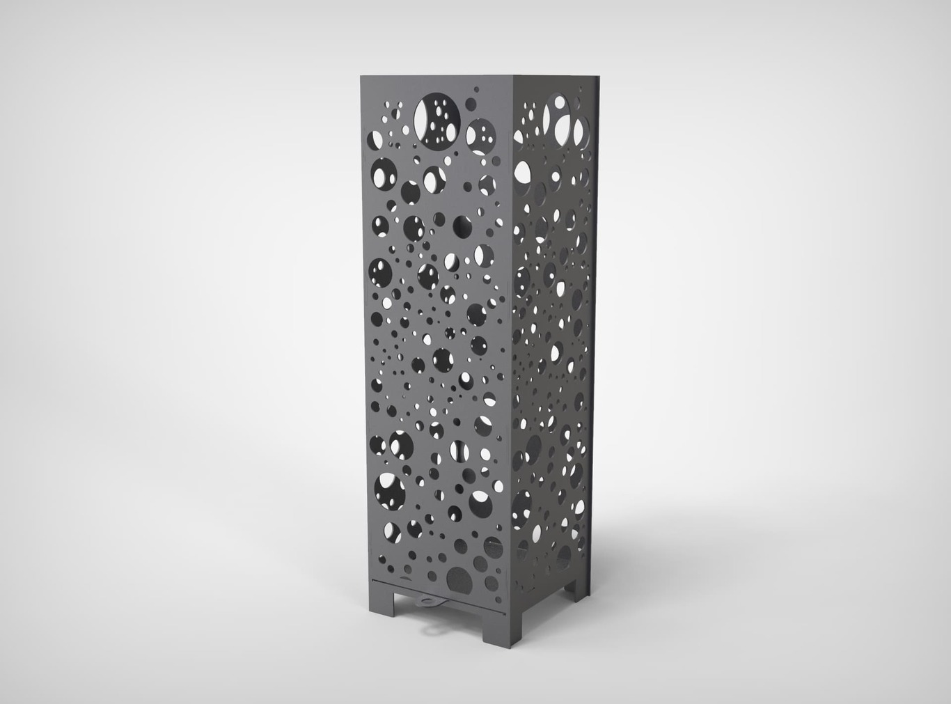 Bubbles Fire Pit. DXF files for laser, plasma cutting. Фото 3