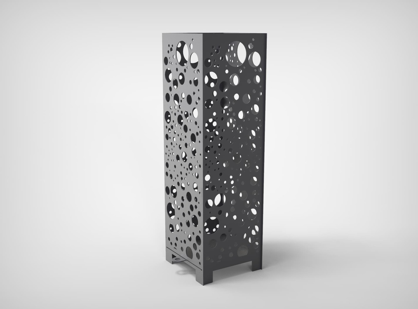 Bubbles Fire Pit. DXF files for laser, plasma cutting. Фото 4
