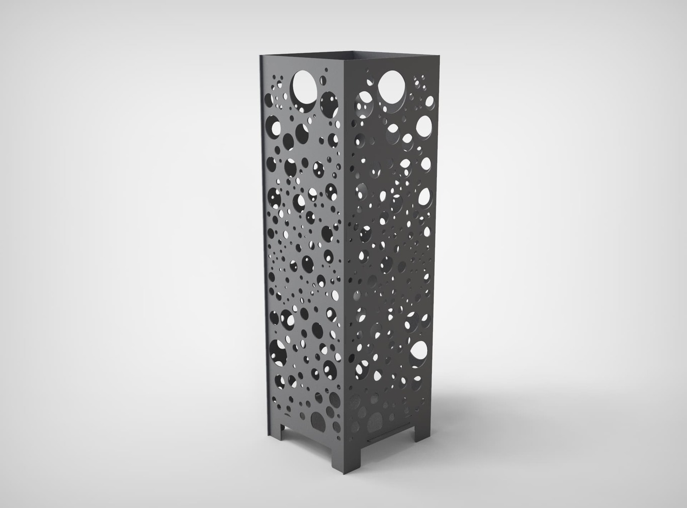 Bubbles Fire Pit. DXF files for laser, plasma cutting. Фото 5