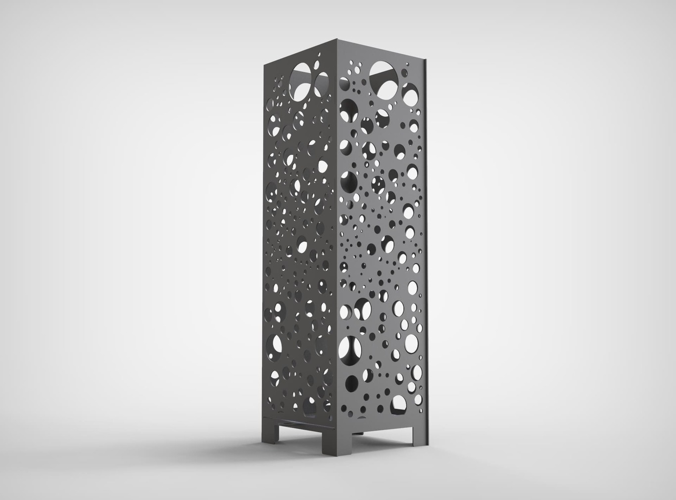 Bubbles Fire Pit. DXF files for laser, plasma cutting. Фото 6