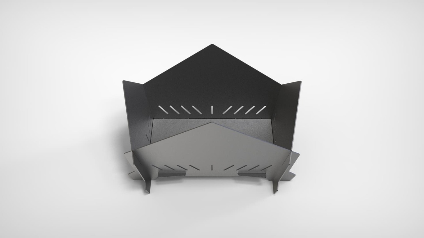Braciere Corona. File DXF per taglio laser, plasma. Фото 7
