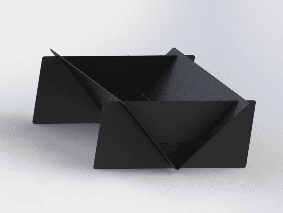 Quadro 31" Fire Pit. DXF files for laser, plasma cutting. Фото 6