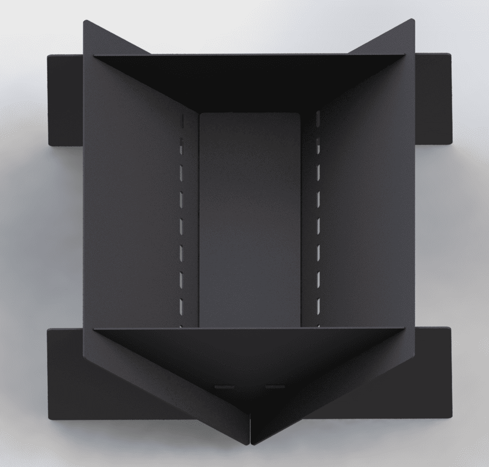 Quadro 31" Fire Pit. DXF files for laser, plasma cutting. Фото 8