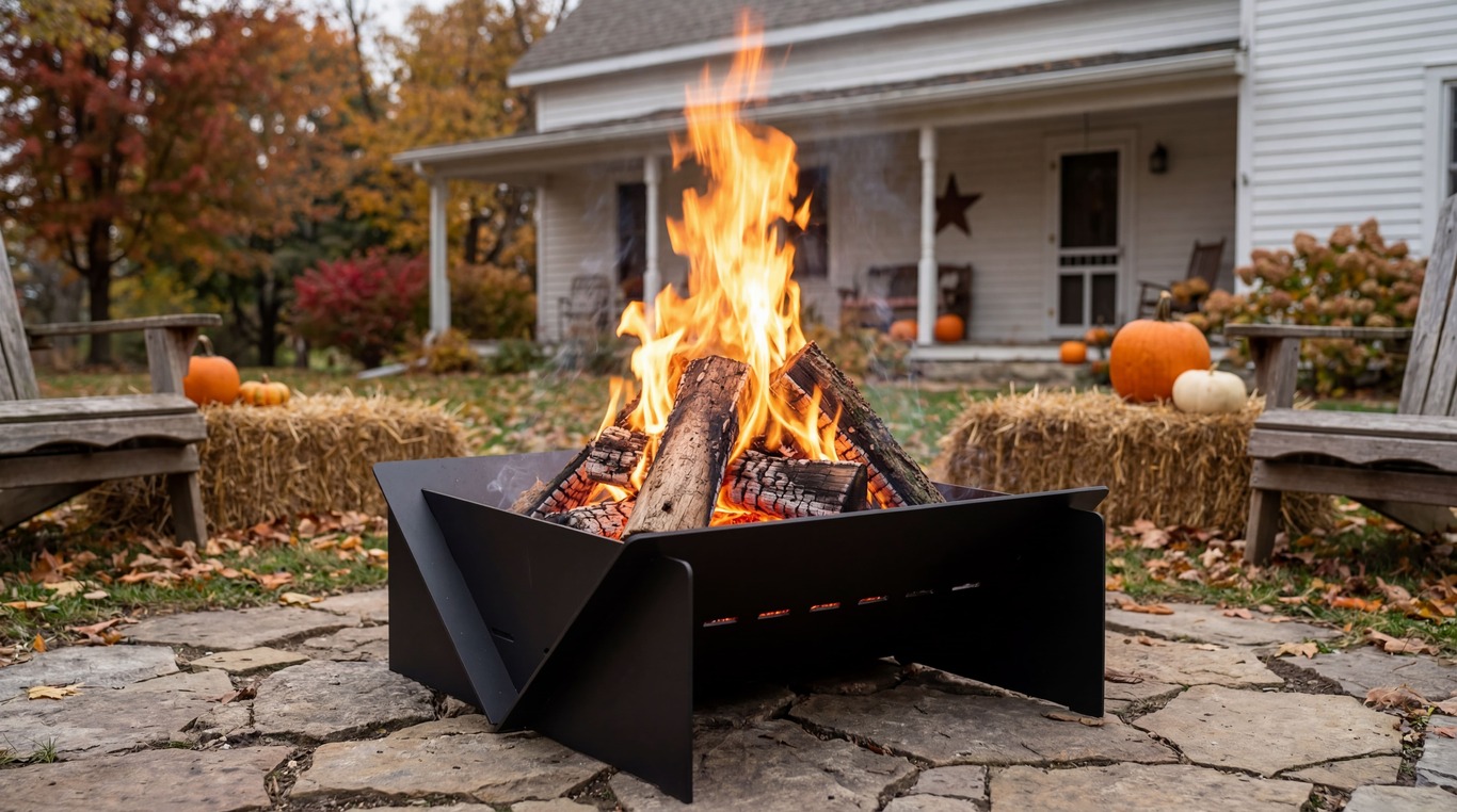 Quadro 31" Fire Pit. DXF files for laser, plasma cutting