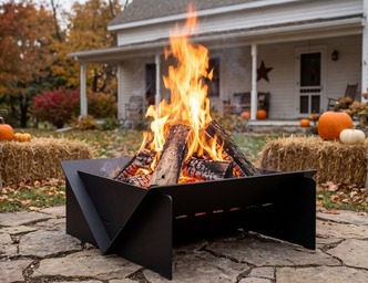 Quadro 31" Fire Pit. DXF files for laser, plasma cutting