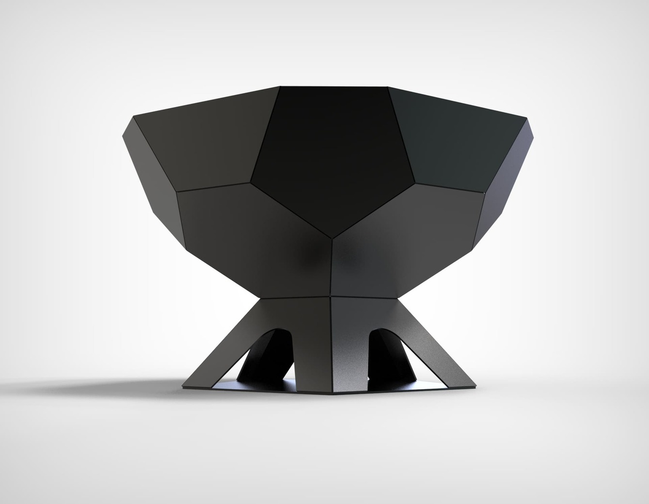 Fire Bowl V1. DXF files for laser, plasma cutting. Фото 8
