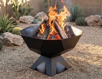 Fire Bowl V1. DXF files for laser, plasma cutting