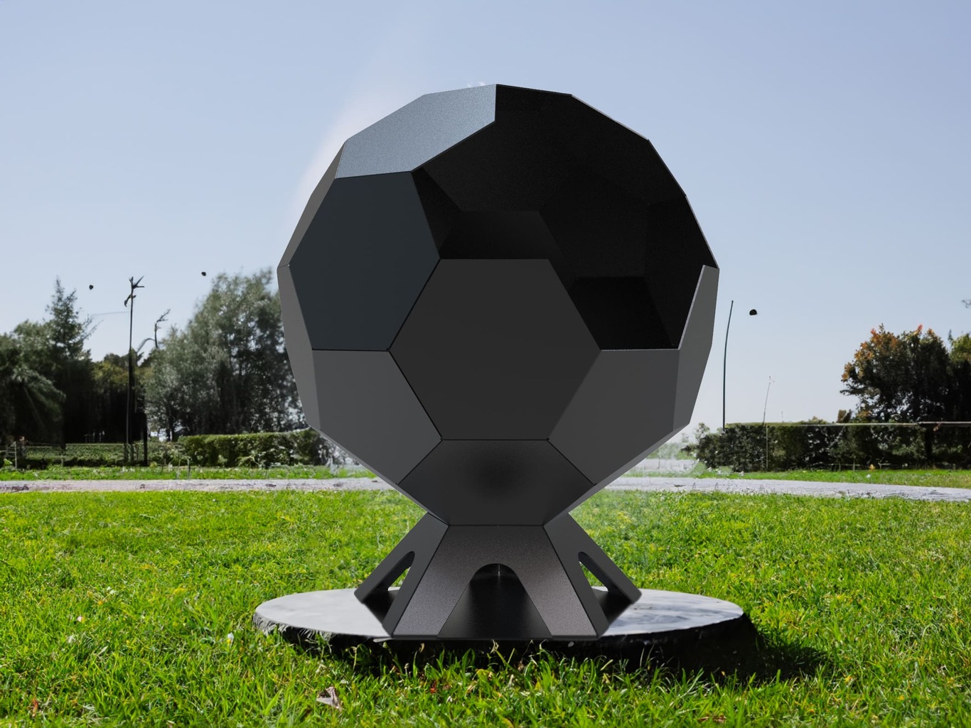 Braciere Fireball V1. File DXF per taglio laser, plasma. Фото 3