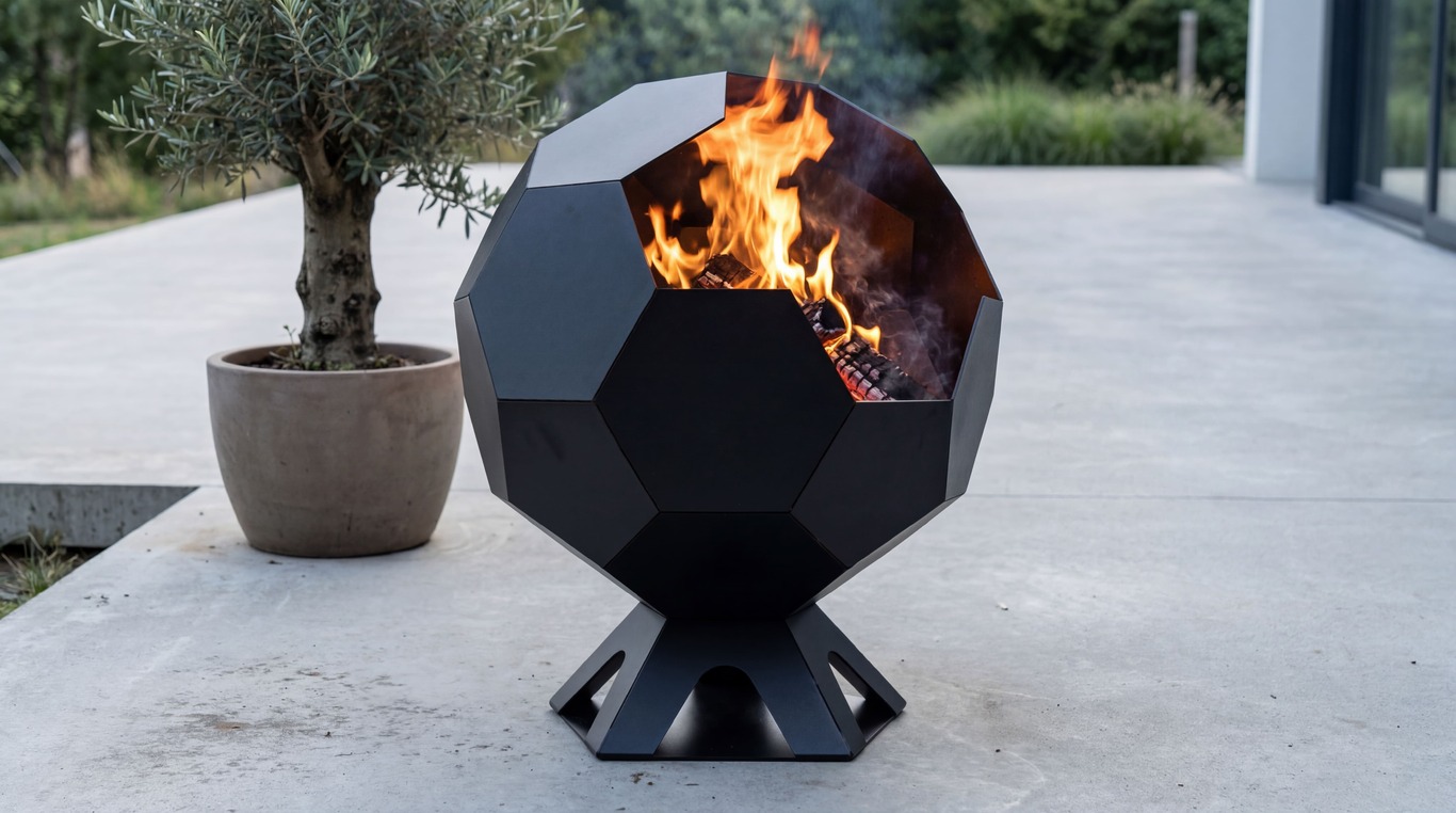 Braciere Fireball V1. File DXF per taglio laser, plasma. Фото 2