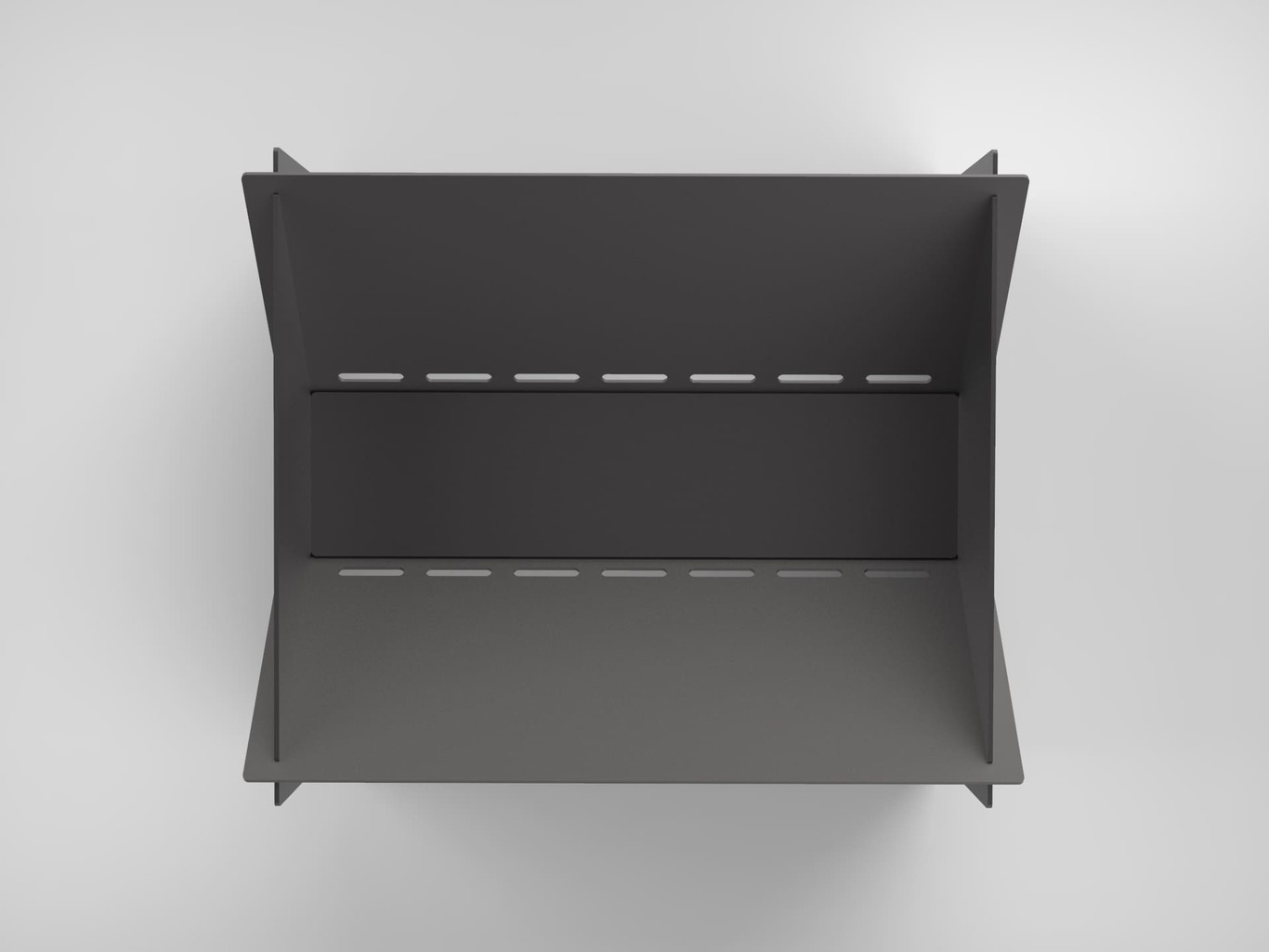 Brasero rectangular V1. Archivos DXF para corte láser y plasma. Фото 7