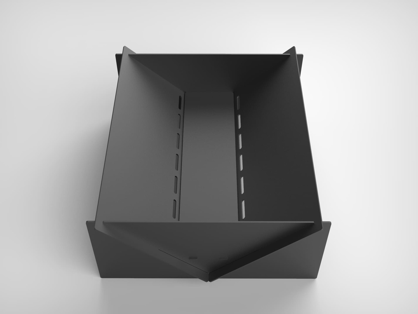 Brasero rectangular V1. Archivos DXF para corte láser y plasma. Фото 5
