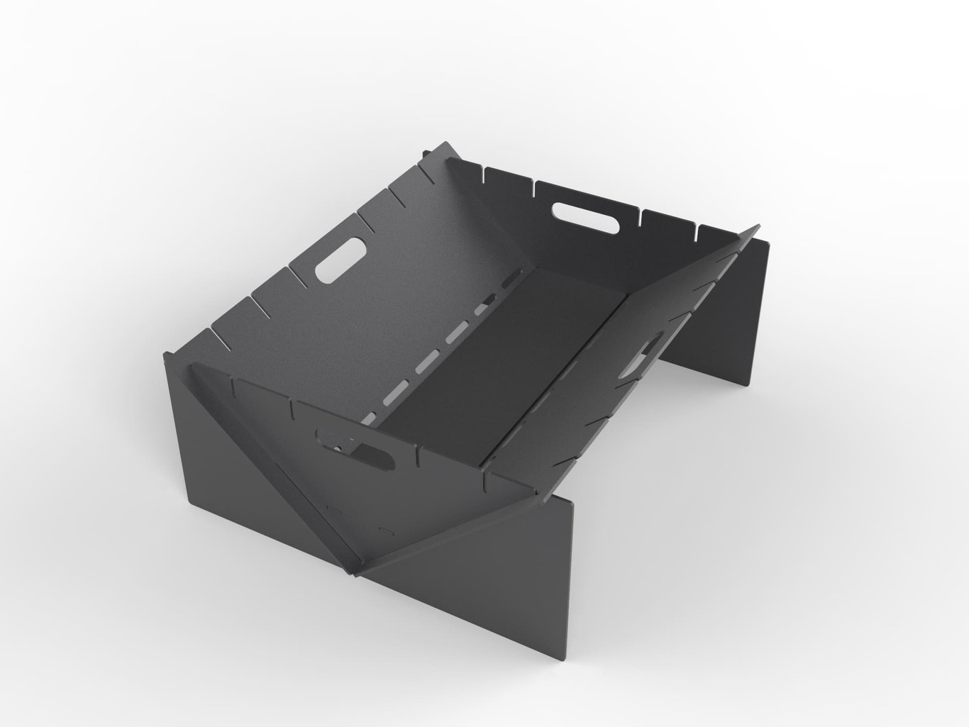 Rectangular Fire Pit V2. DXF files for laser, plasma cutting. Фото 5