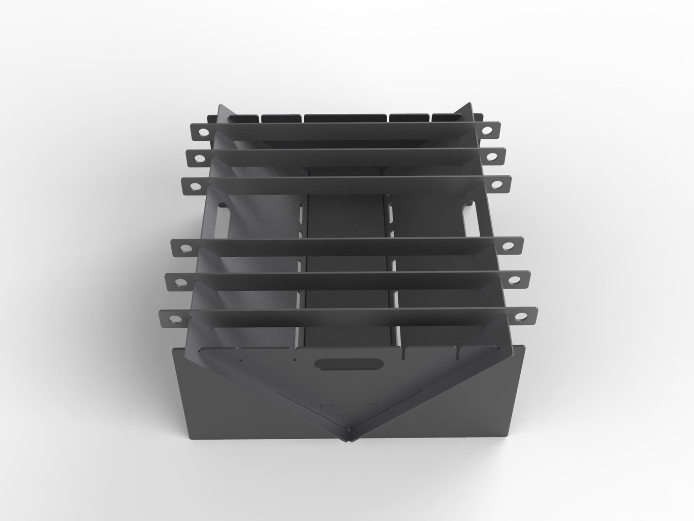 Rectangular Fire Pit V2. DXF files for laser, plasma cutting. Фото 9