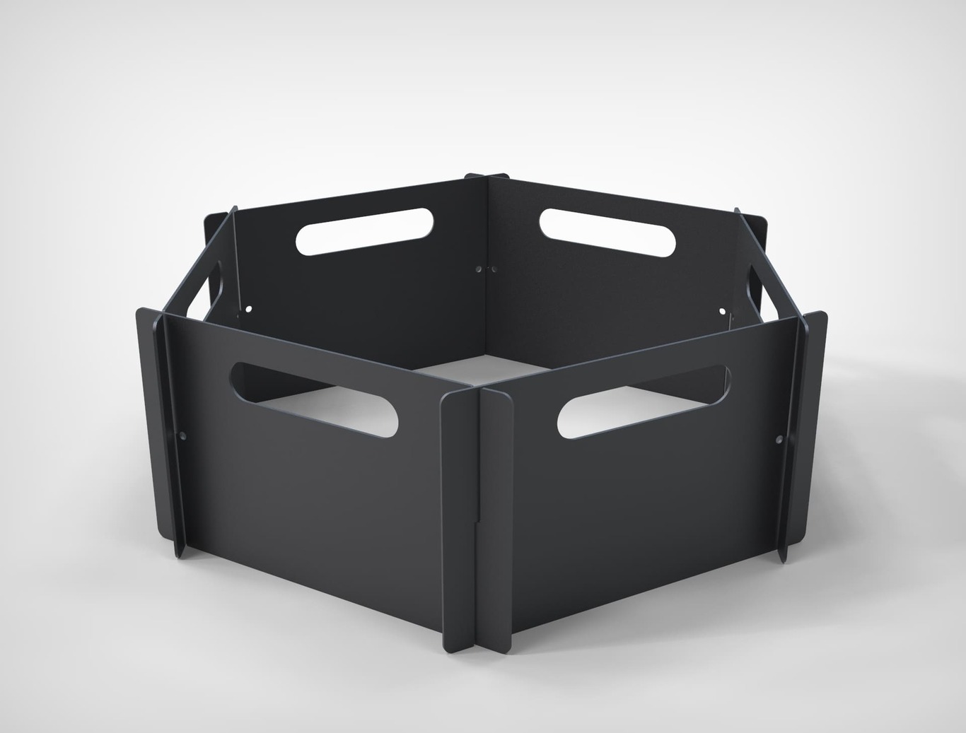 Anneau de Foyer Pliable. Fichiers DXF pour découpe laser et plasma. Фото 8